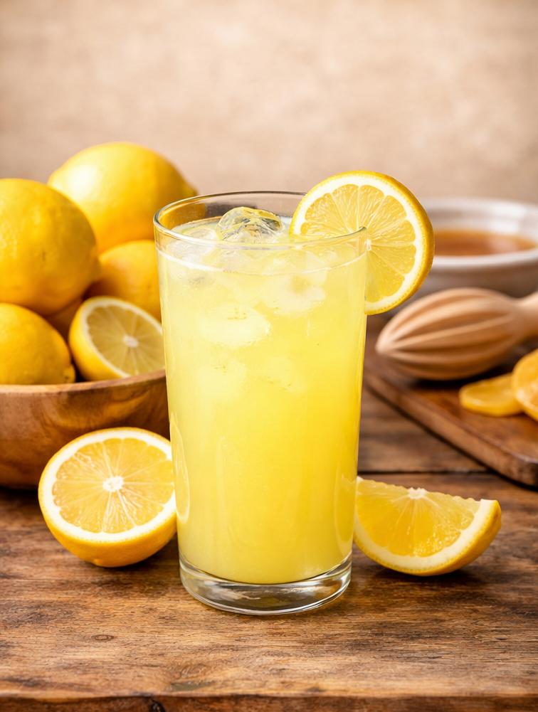 Cold-Pressed Lemon Juice